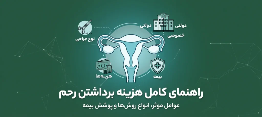 هزینه برداشتن رحم
