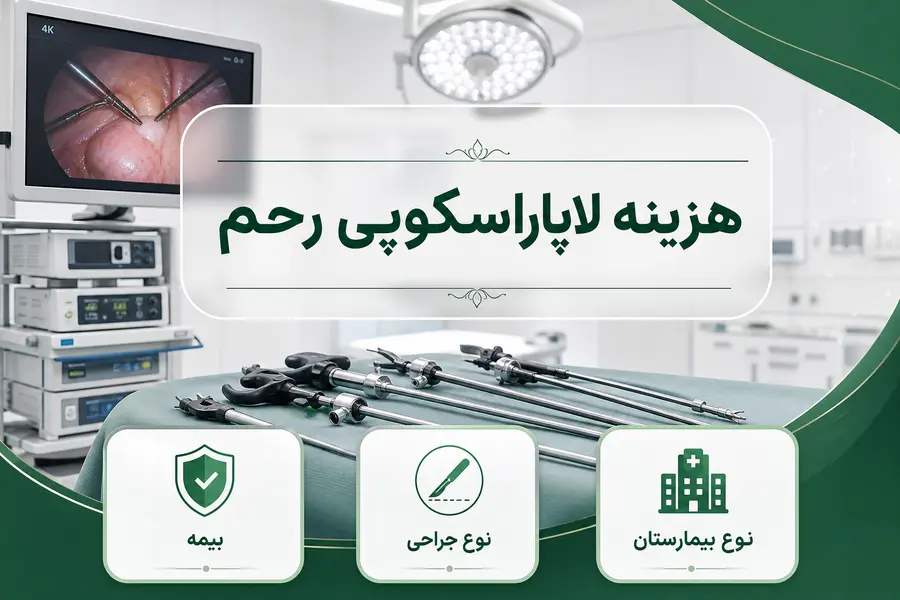 هزینه لاپاراسکوپی رحم