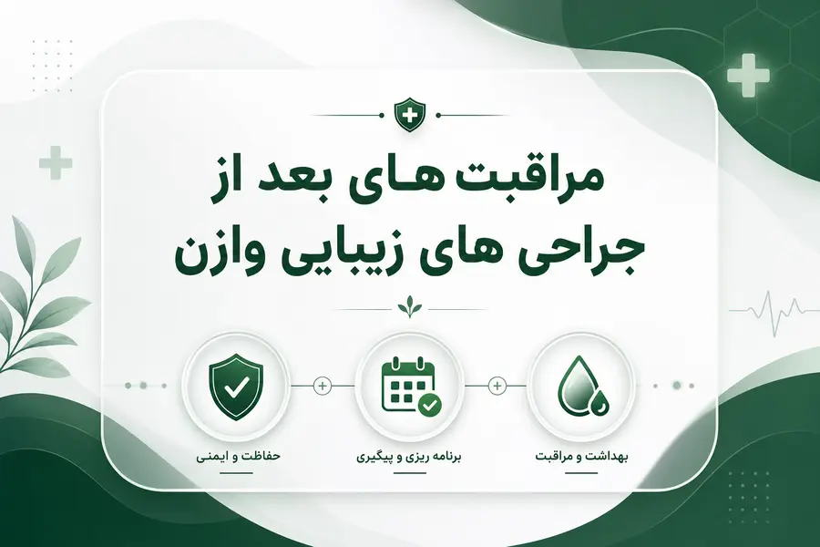 مراقبت های بعد از جراحی های زیبایی واژن