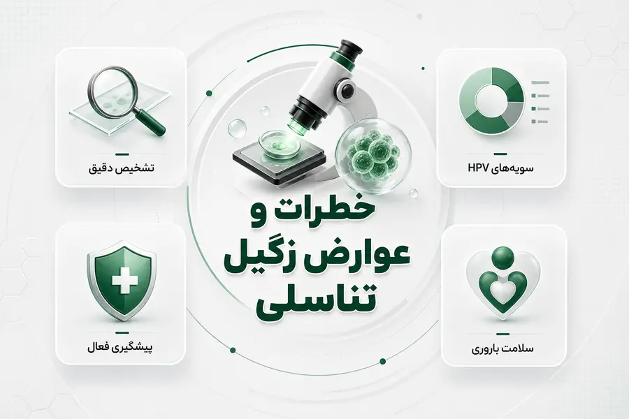 خطرات و عوارض زگیل تناسلی