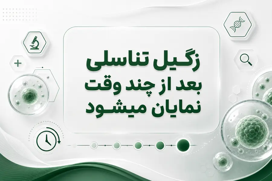 زگیل تناسلی بعد از چند وقت نمایان میشود