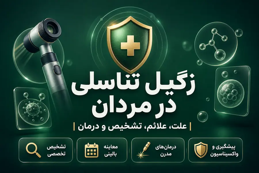 زگیل تناسلی در مردان _ علت، علائم، تشخیص و درمان